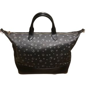 AMAZING Lucien Pellat-Finet Iconic Skull & Leaf Motif Boston Bag